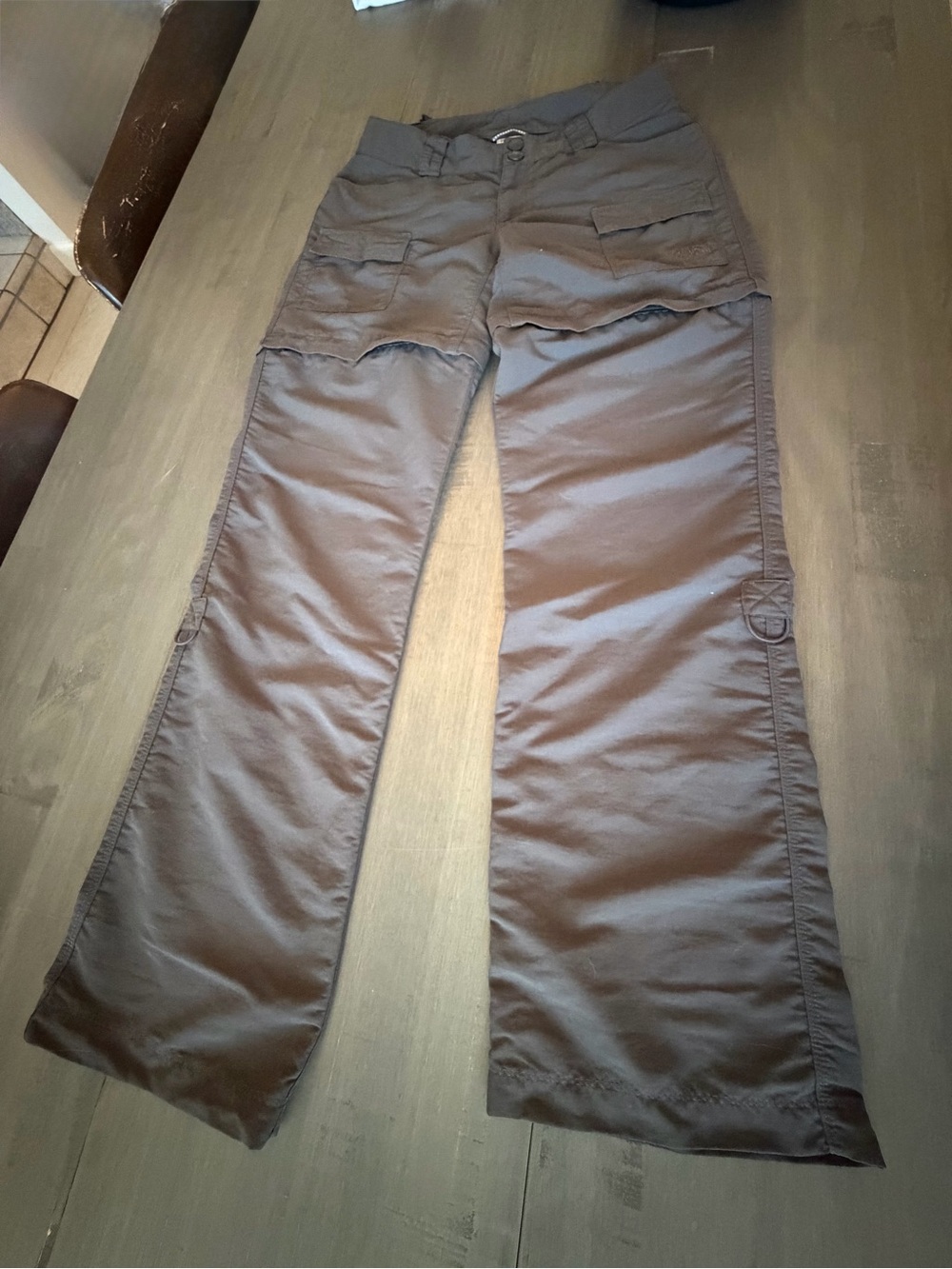 The North Face Convertible Cargo Hiking Pants in Dark Gray